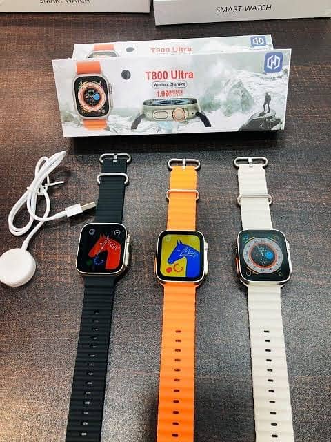 T800. Ultra Smart Watch with Wireless Charging. 3