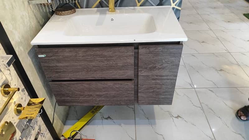 bathroom vanity 32 inch/ Pvc bathroom cabinet 5