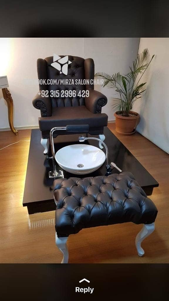 Barber chair/loon chair / Cutting chair/Massage bed/ Shampoo unit 12