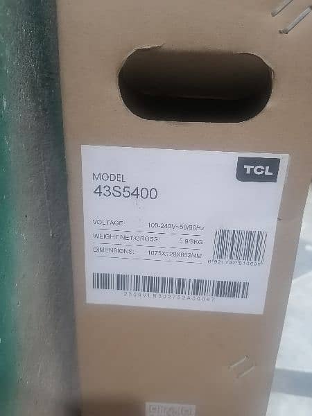 TCL New LED S5400 Model 0