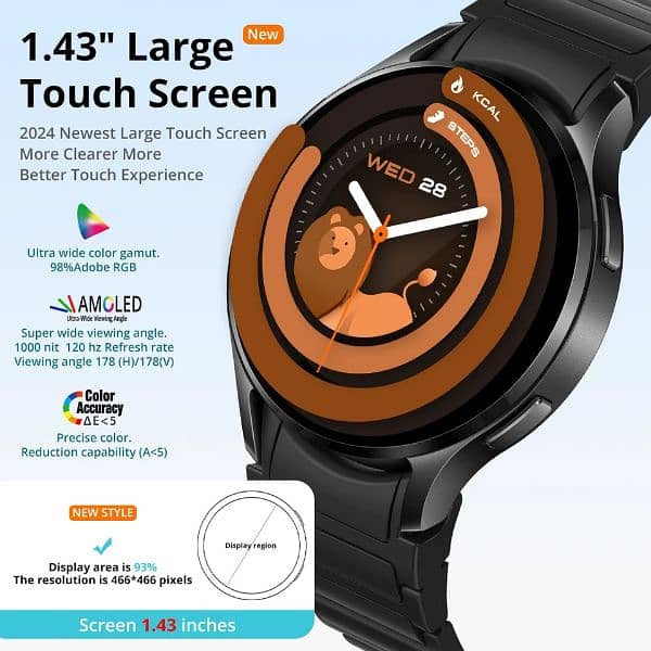 COLMI i28 Ultra Al Smartwatch
AMOLED Display Bluetooth Calling New 3