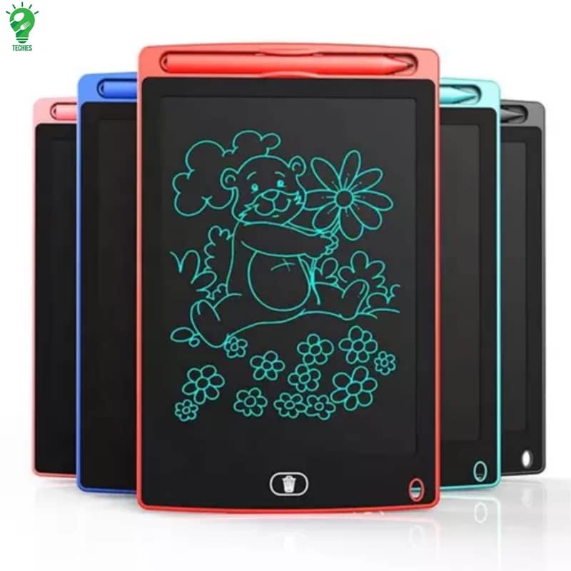 New 8.5 inch LCD Writing Tablet for Kids - Multi-Color Doodle Drawing 2