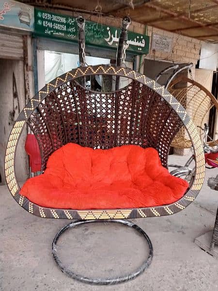 Swing Rattan Marcme 2 seater Chine Pipe  Wholesale Price 5