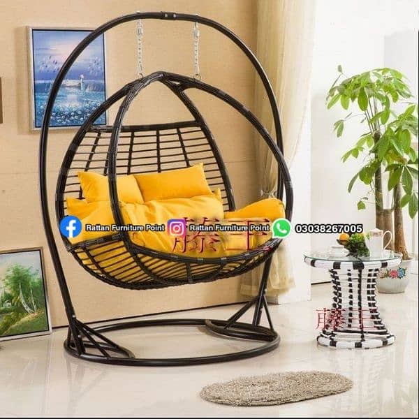 Swing Rattan Marcme 2 seater Chine Pipe  Wholesale Price 12