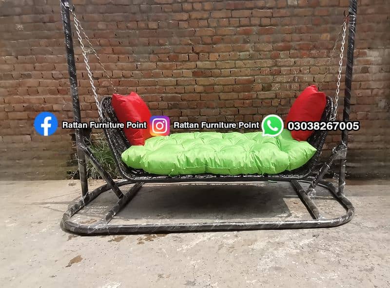 Swing Rattan Marcme 2 seater Chine Pipe  Wholesale Price 14