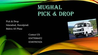 Pickup and drop service in islamabad to bahria town all phases