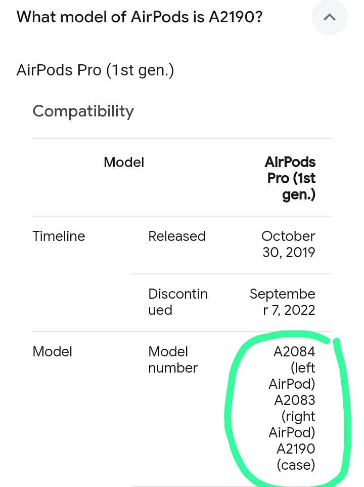 Airpods Pro 1st generation 2019 1