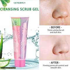Face and Body Brightening & Exfoliating Cleansing Scrub Gel-100ml