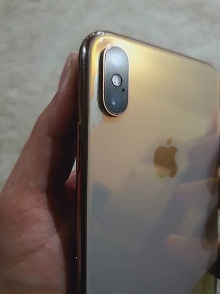 Iphone XS max 64gb PTA Approved JV Gold Color for Urgent Sale 7