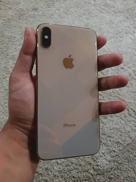 Iphone XS max 64gb PTA Approved JV Gold Color for Urgent Sale 8