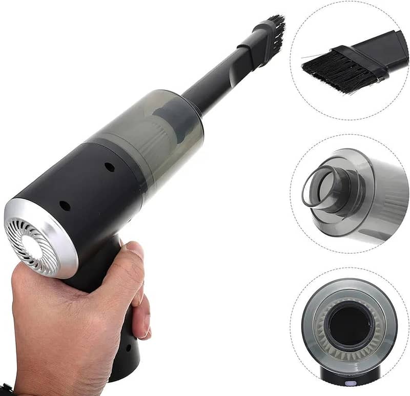 New Stock Vacuum Cleaner Powerfull Rechargeable Cordless Handheld 7