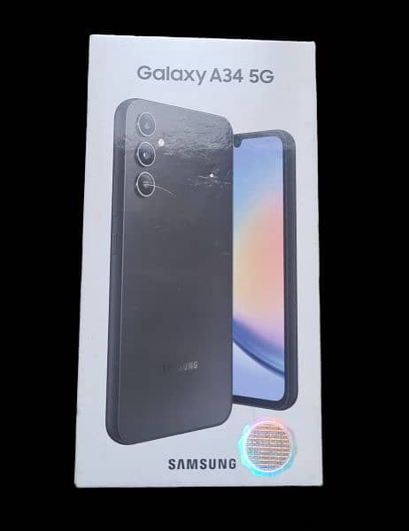Samsung A34 5g 8/256 Official PTA Approved 3