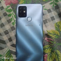 infinix hot 10 4/64 good condition one hand use