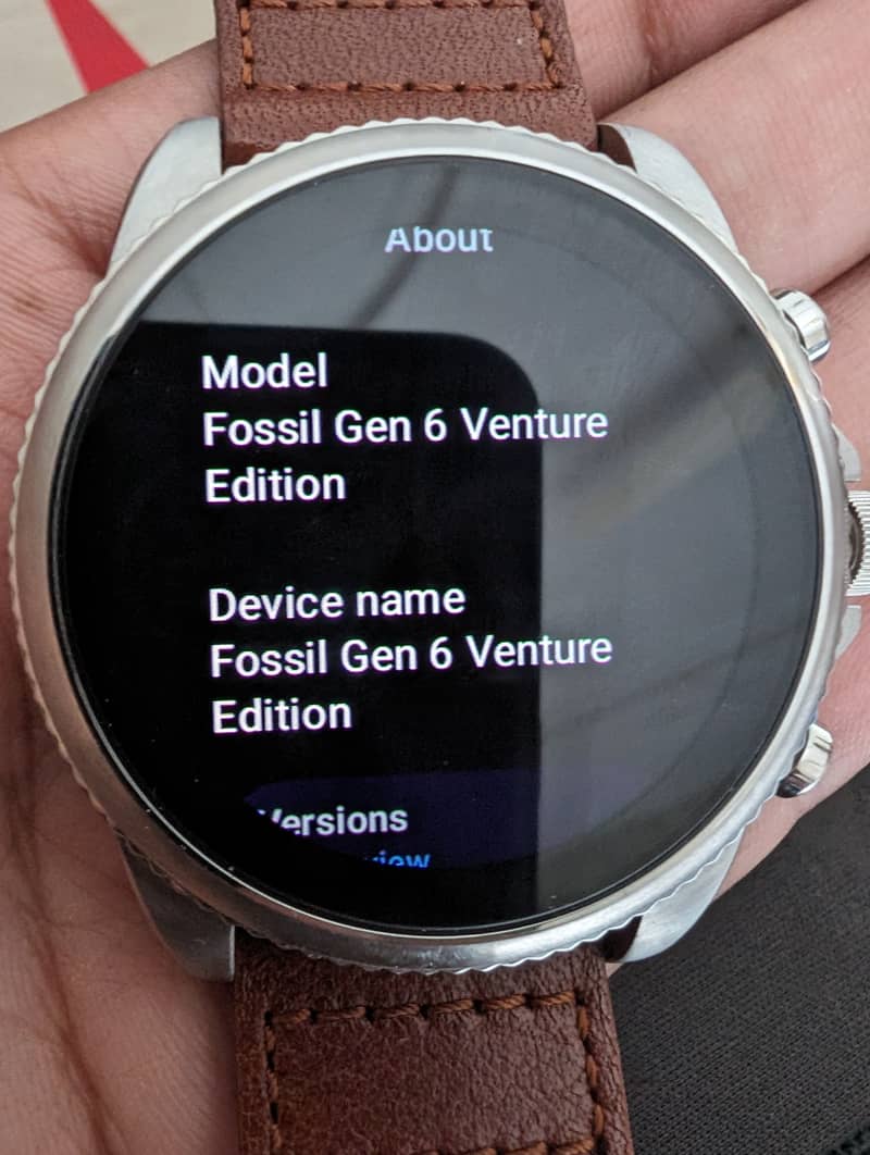 Special edition Fossil gen 6 venture smartwatch 5