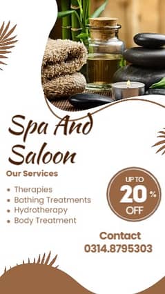 SPA Saloon/Spa Centre/Spa and Salon Services (Females Staff)