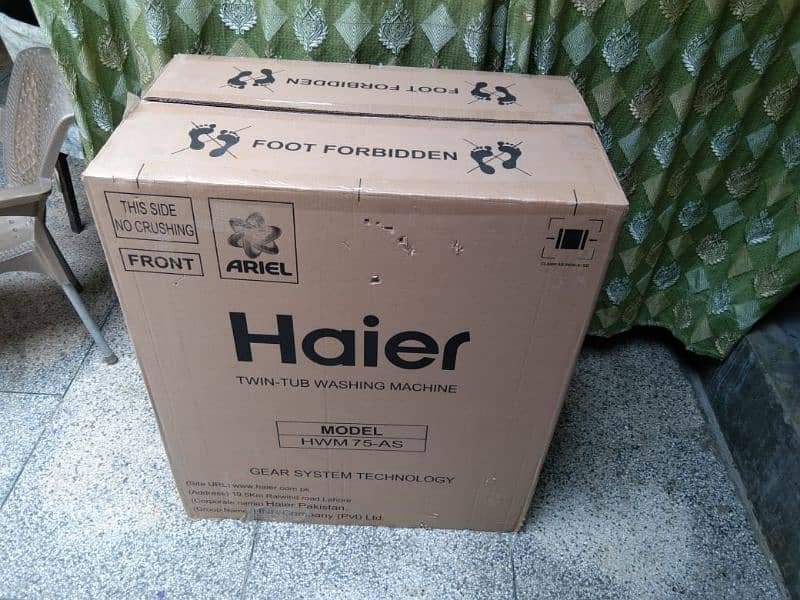 Haier washing machine for sale 0