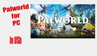Palworld Pc Game In Usb