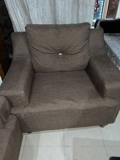 Sofa set 3 seater and 2 single siter