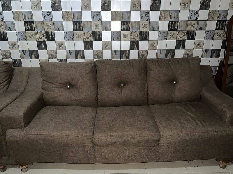 Sofa set 3 seater and 2 single siter 1