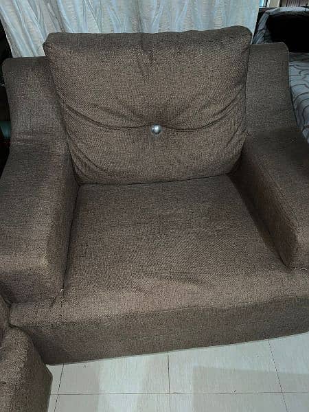 Sofa set 3 seater and 2 single siter 2