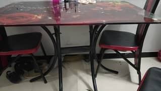 Dining Table With 4 chairs