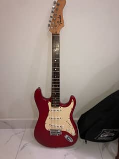 Electric Guitar with Amp