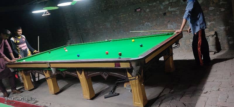 6 * 12 snooker table 0