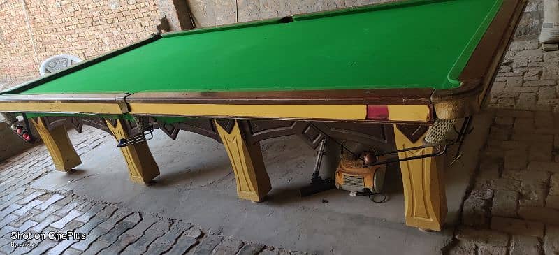6 * 12 snooker table 1