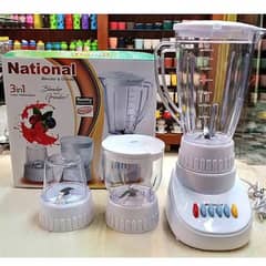 National Electric 3 in 1 Juicer Blender Set