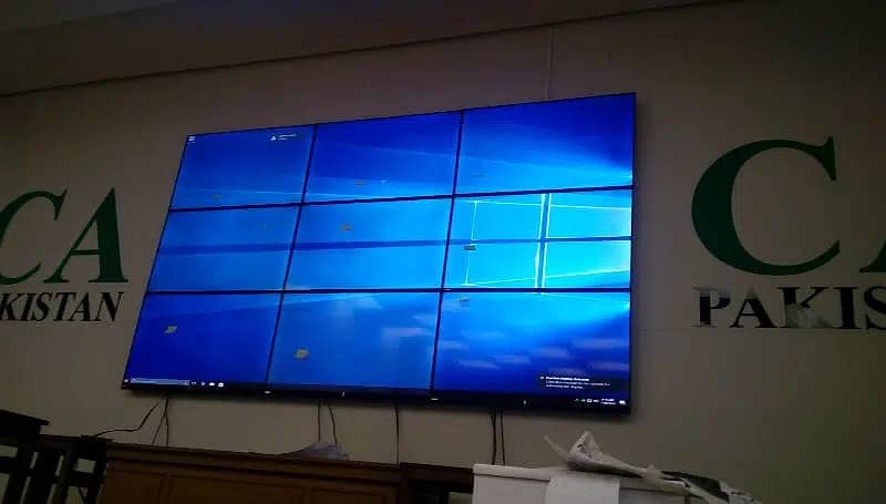 Projection Screen Large Formate display wall  2x2 Video Wall Large Dis 1
