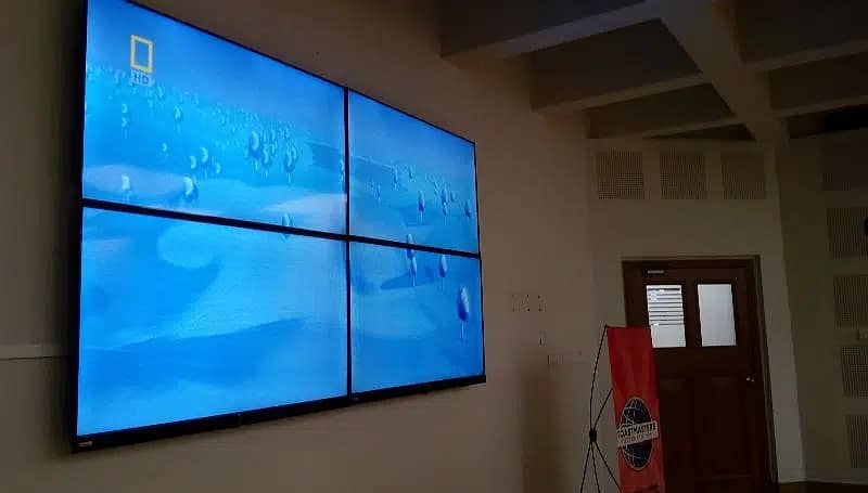 Projection Screen Large Formate display wall  2x2 Video Wall Large Dis 3