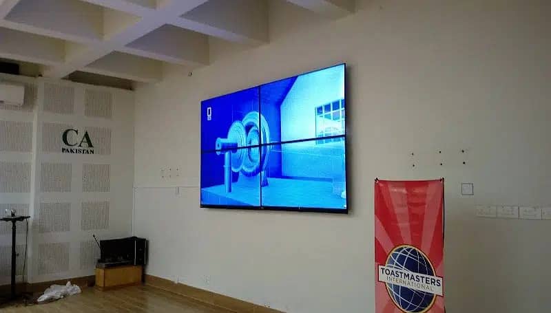 Projection Screen Large Formate display wall  2x2 Video Wall Large Dis 4