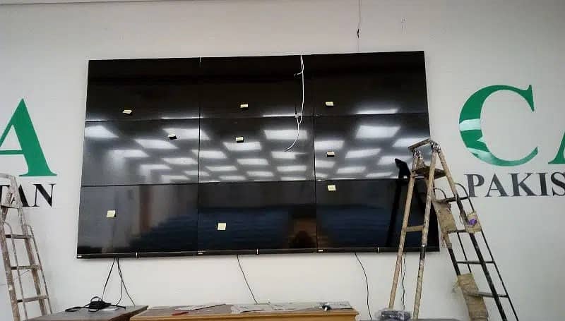 Projection Screen Large Formate display wall  2x2 Video Wall Large Dis 5