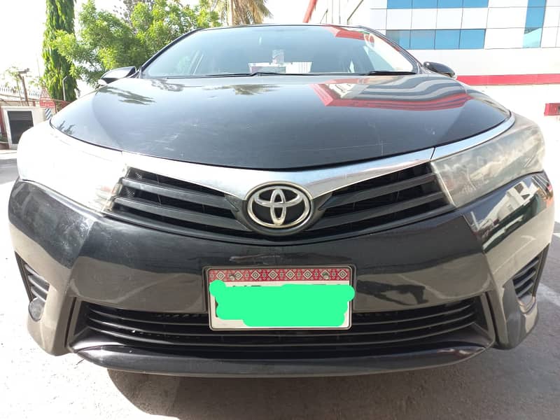 Toyota Corolla XLI 2016 Company Maintained Car 0