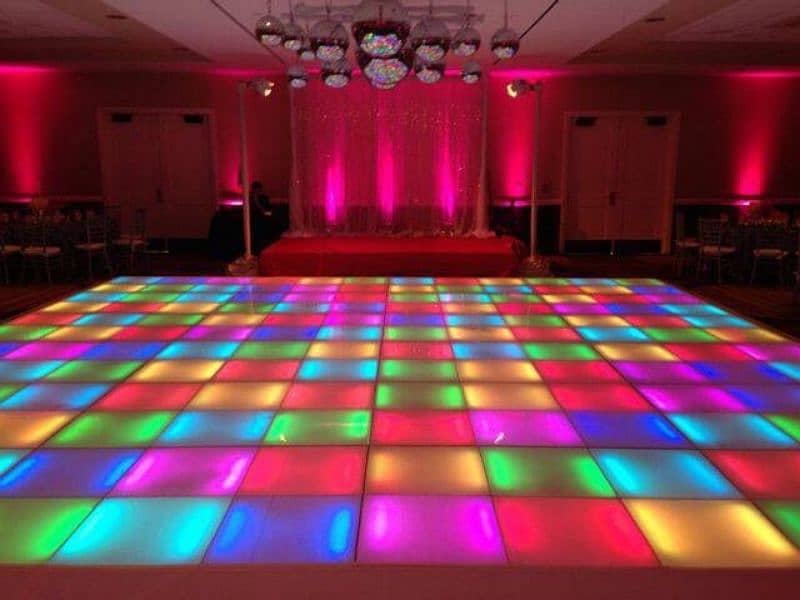 Smd Screen Dj system Truss Lights Projector Led Dance Floor For Rent 12