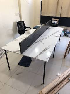 office work table/office table for 6 personswith 2 drawersl