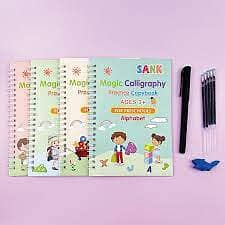 Sank Magic Kids Practicing 4 Copybooks with Pen & Refills 6