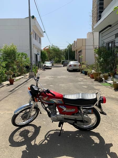 honda 125 2023 model with low mileage 1