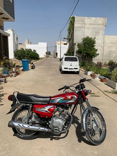honda 125 2023 model with low mileage 5