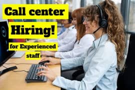Required female staff for  -CALL CENTER-