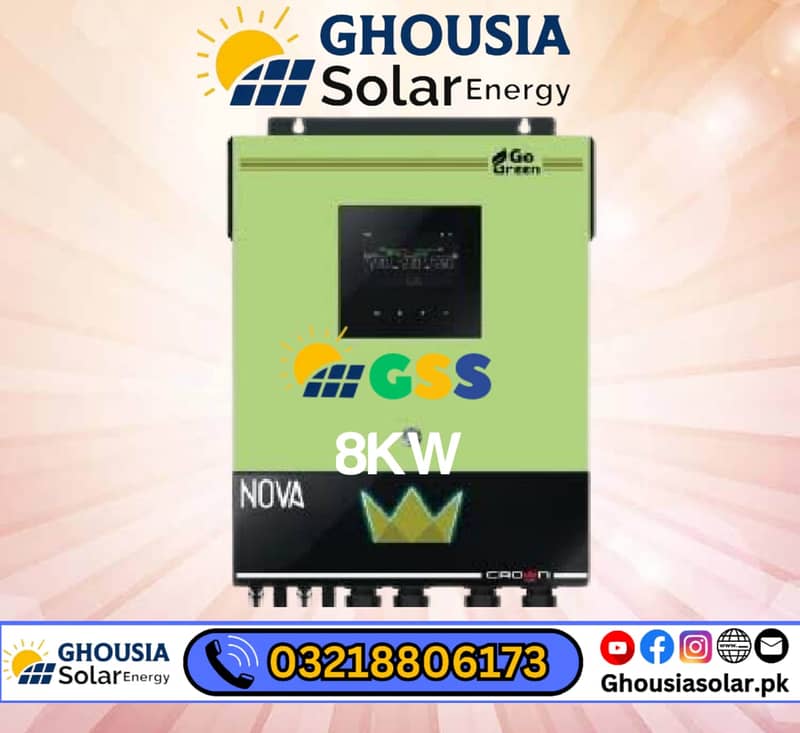 CROWN  6kw elego6 SOLAR INVERTER Pure Sine Wave 4