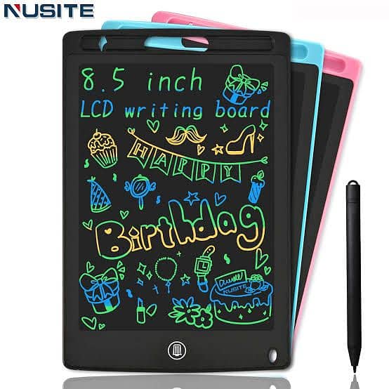 Lcd Writing Tablet 8.5 Inch Electronic Writing Drawing Pads For Kids 5