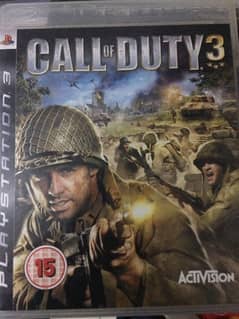 PlayStation 3 Call of duty 3