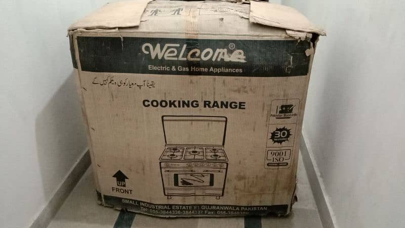 Brand new Cooking Range for sale with Excellent condition 0