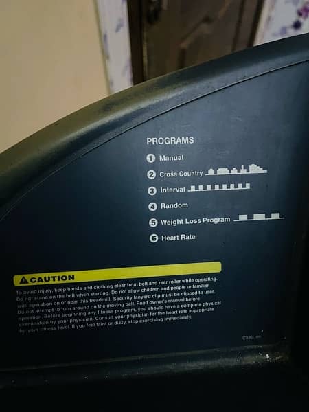 professional treadmill made by USA just like new 6