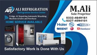 Ac services and repairing and automatic washing machine