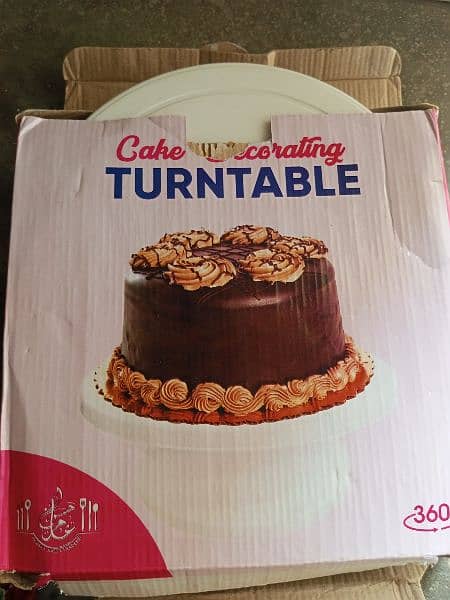 Cake turn table 3 in 1 set 3