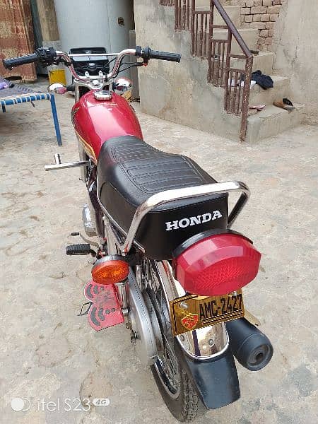 Honda cg125 self start 6
