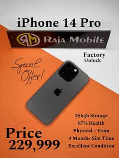 IPhone 14 Pro 256gb FU Non PTA