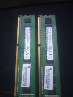 DDR 3 RAMS 8 gb (do sticks ha 4+4 ki)